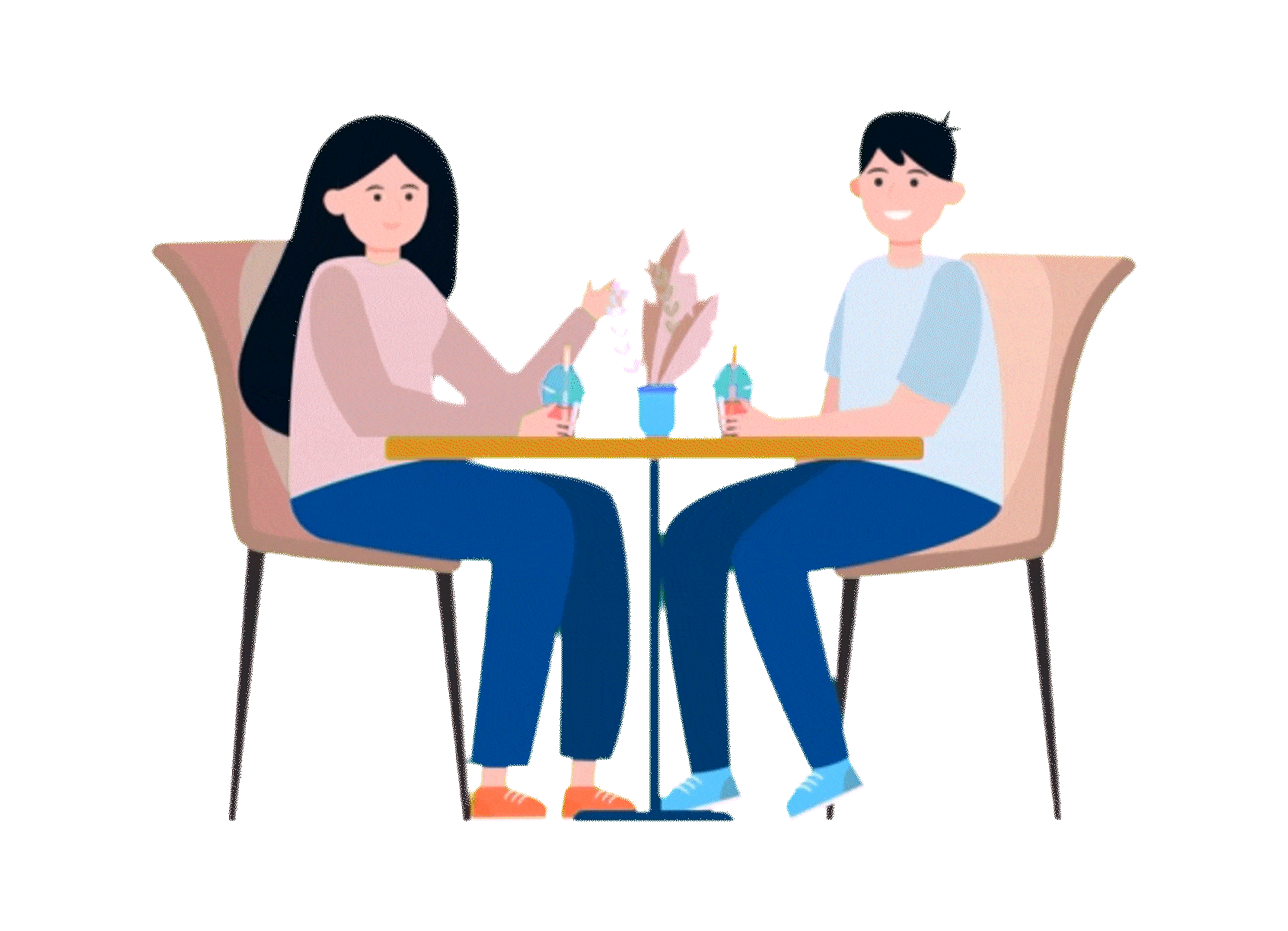 Couples therapy session concept