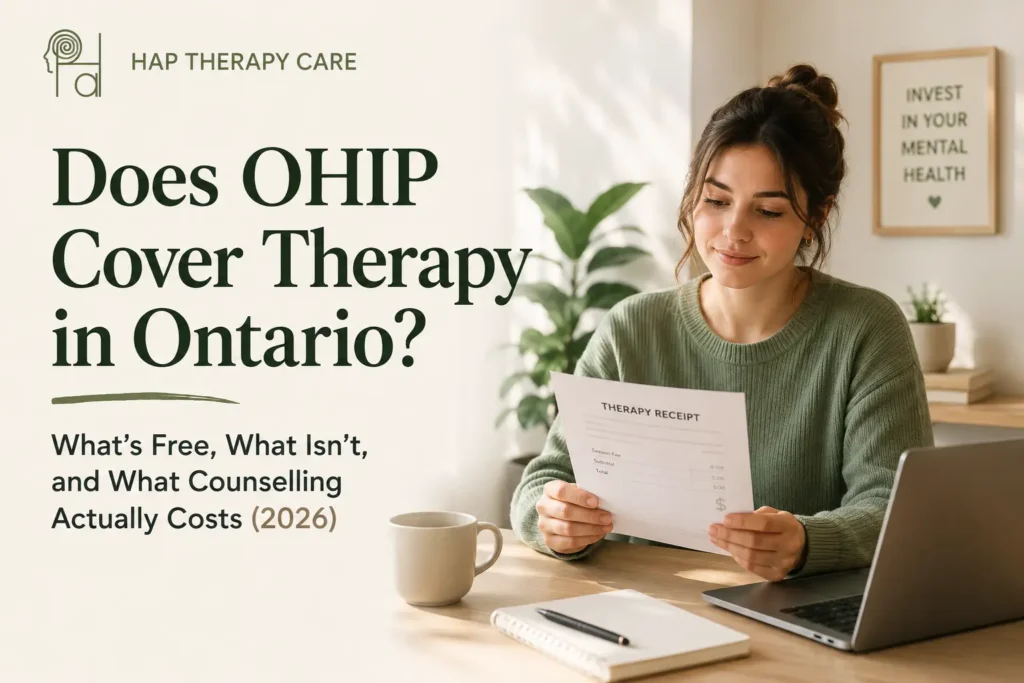 Does OHIP Cover Therapy in Ontario?